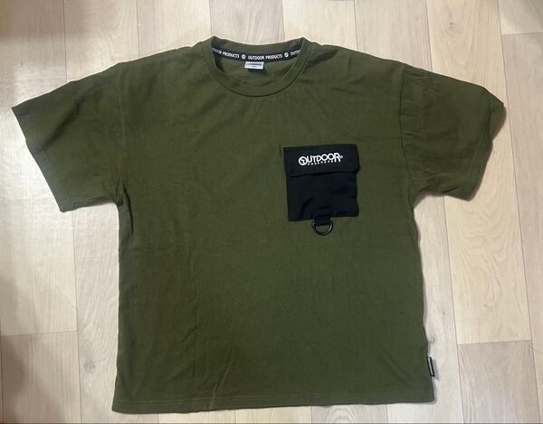 outdoor Tシャツ160 カーキ