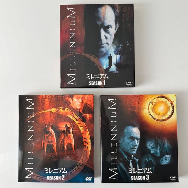 美品 DVD ミレニアムシーズン1.2.3 コンパクト・ボックス 海外ドラマ