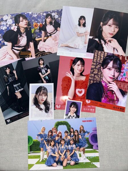 =LOVE イコラブ 佐々木舞香 生写真 とくべチュ、して 歌唱衣装②