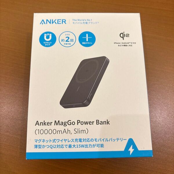 Anker MagGo Power Bank/モバイルバッテリー10000mAh