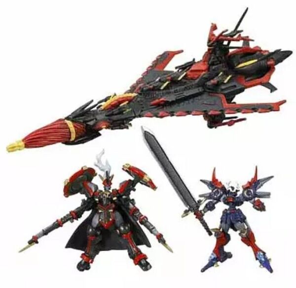 コスモフリートコレクション スーパーロボット大戦OG クロガネ & ダイゼンガー & アウセンザイター