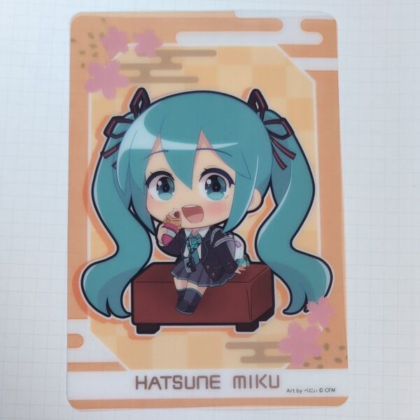 初音ミク 16th Anniversary POP UP SHOP ~はんなり京都~ ラッキーカードコレクション クリアカード
