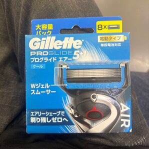 Gillette ジレット プログライド エアー 電動 5+1 8替刃【新品 未開封 1箱】