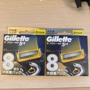 ジレット プロシールド 替刃 8個入り 2個セット