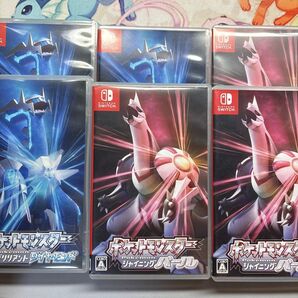 6本 セット【Switch】 ポケットモンスター ブリリアントダイヤモンド シャイニングパール