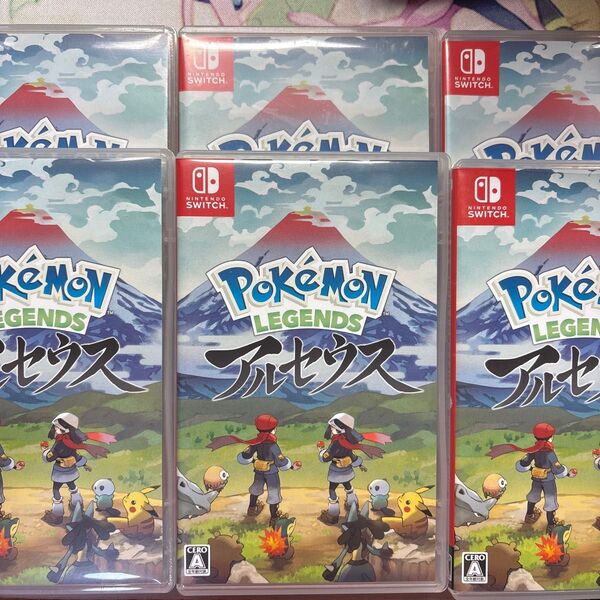 6本 セット【Switch】 Pokemon LEGENDS アルセウス ポケモン レジェンズ