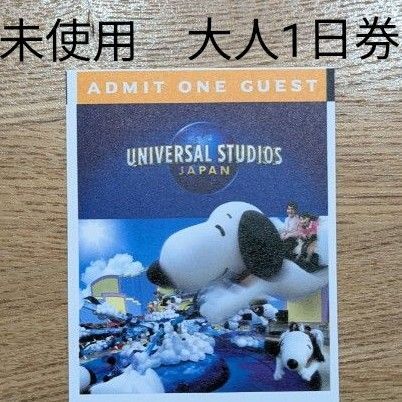 USJ ユニバーサルスタジオジャパン 大人1日券