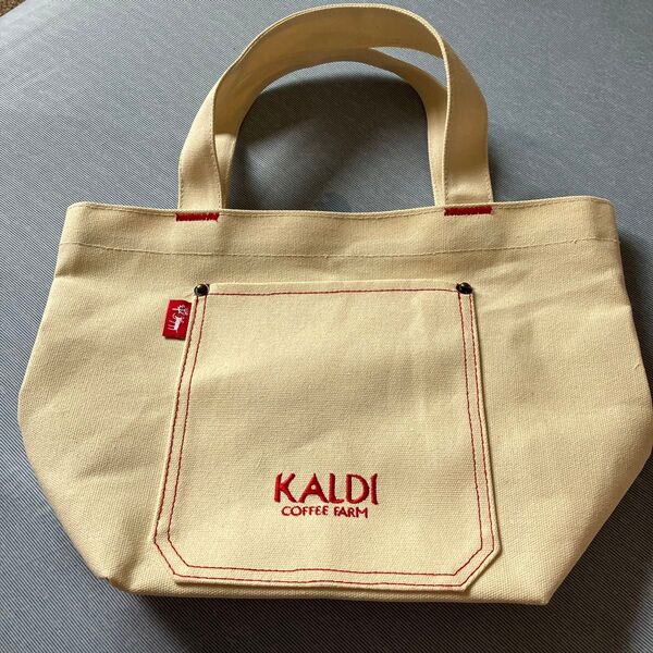 KALDI トートバッグ ノベルティ ベージュ