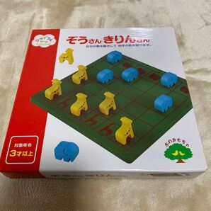 美品 ぞうさんきりんさん ファミリーゲーム 平和工業 木製