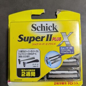 SHICK スーパーIIプラス 2枚刃 替刃16コ入
