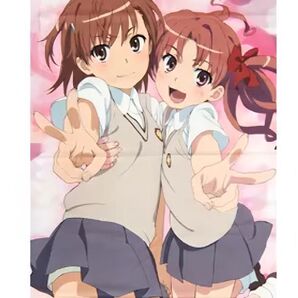 新品未開封 御坂美琴&白井黒子 マイクロファイバーメガバスタオル 「とある科学の超電磁砲」