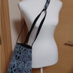 forest tile navy ミナペルホネン バケツバッグ