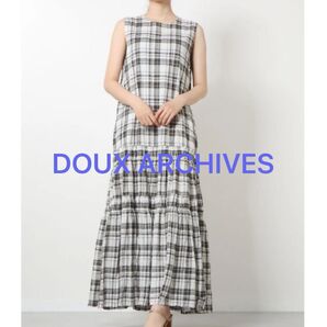 【Doux archives】チェック柄ワンピース