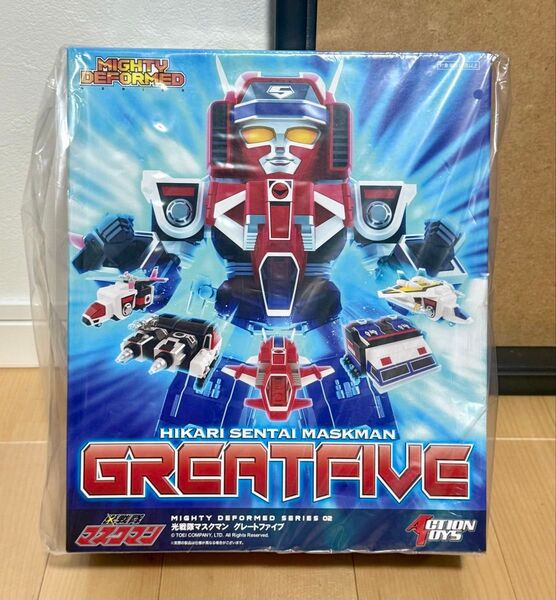 Action Toys 光戦隊マスクマン マイティデフォルメ グレートファイブ 新品未開封②