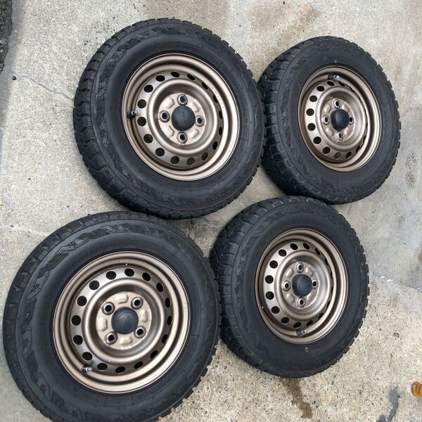 ダイハツハイゼット 純正ホイール TOYO オープンカントリー 145/80R12