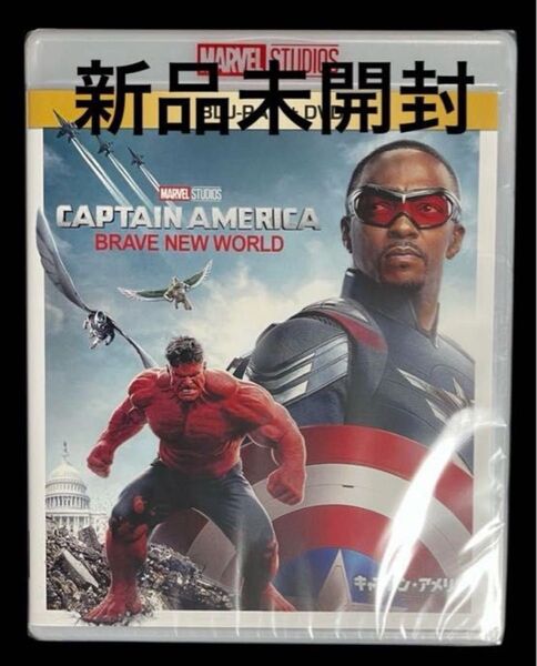 BD キャプテンアメリカ:ブレイブニューワールド ブルーレイ + DVD セット (Blu-ray Disc)