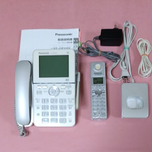 Panasonic VE-GP55DL コードレス電話機 子機 充電器付き