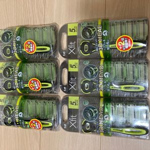 貝印 Xfit 3D HEAD 替刃 6個セット+替刃4個セット