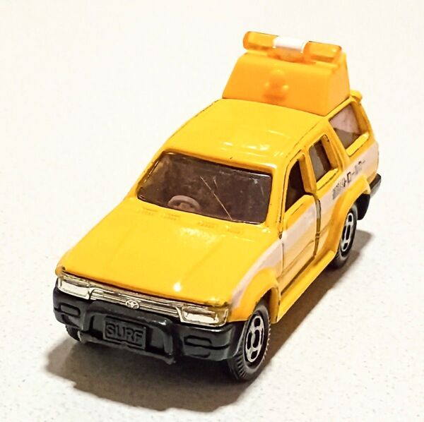 【稀少】トミカ トヨタハイラックスサーフ 道路パトロールカー 1992年 ルース
