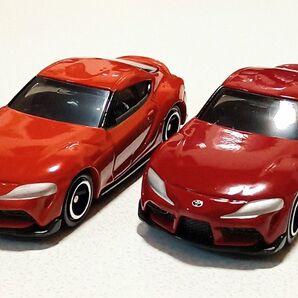 【廃盤】トミカ No.117 トヨタ GR スープラ 色違い2台セット ルース