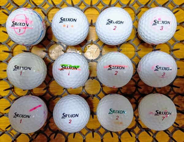 SRIXON Z-STAR XV ロストボール 12個