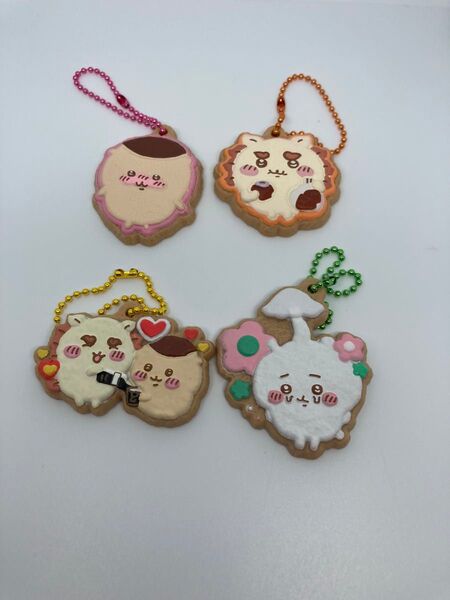 ちいかわ クッキーチャームコット キーホルダー 栗まんじゅう シーサー