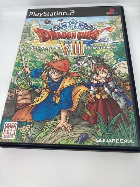D-5 ドラゴンクエストVIII ドラゴンクエスト8 空と海と大地と呪われし姫君 PS2 ソフトドラクエ