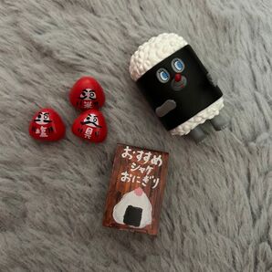 パンどろぼう フィギュアコレクション おにぎりぼうやのたびだち おかあさん ラッキーアイテム みっつのだるま