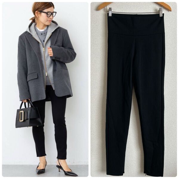 Deuxieme Classe 新品未使用 ジップ レギンスパンツ36