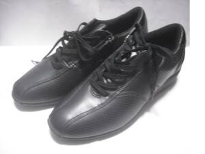 運動靴：Mizuno　X10　２４．０　ファスナー　ブラック