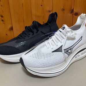 新品未使用☆Mizuno ネオゼン NEO ZEN 26.5cm 左右色違い ミズノ 白黒