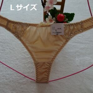 G738/2★ 【2枚以上購入割引/最終品】カワィィ彼女に♪可愛いTバック (ブラウン系)L