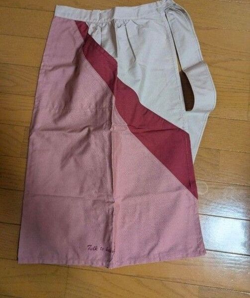ソムリエ エプロン カフェ エプロン おしゃれ ポケット付き 腰下エプロン 前掛け