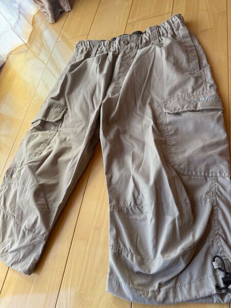 GERRY ジェリー カーゴパンツ ギアパンツ 7分丈 ハーフパンツ カーキ L