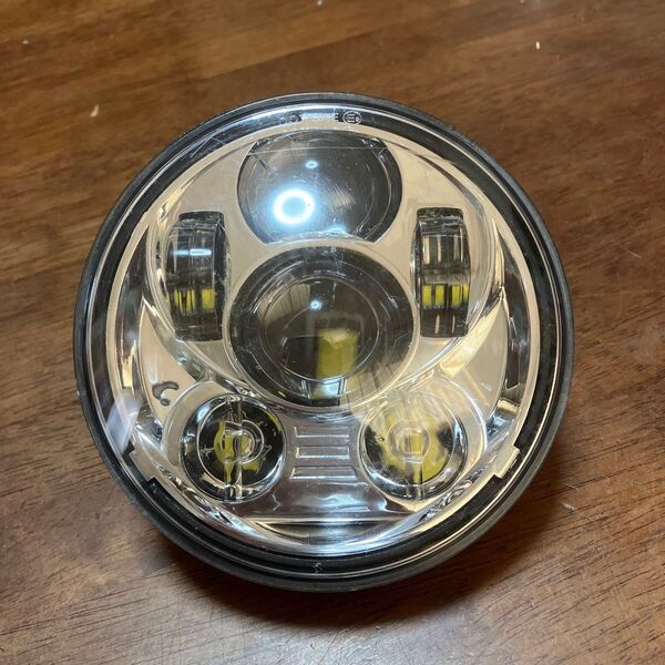5.75 5-3/4 led ヘッドライト スポーツスター ストリートボブ ダイナ