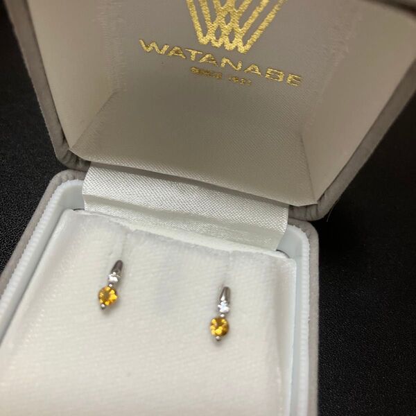シトロン ピアス watanabe ピアス アクセサリー