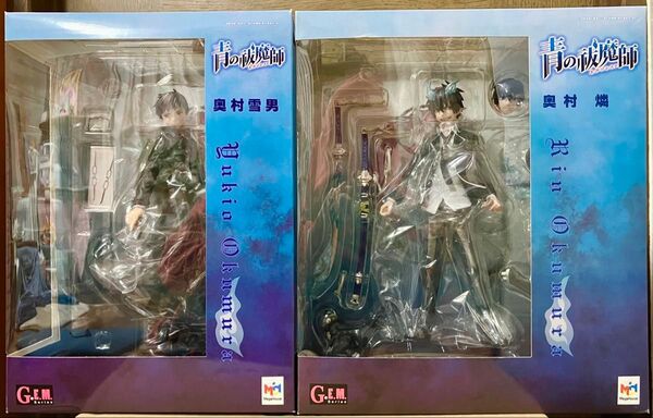 メガハウス G.E.M.シリーズ 青の祓魔師 奥村燐&奥村雪男 フィギュア2点セット