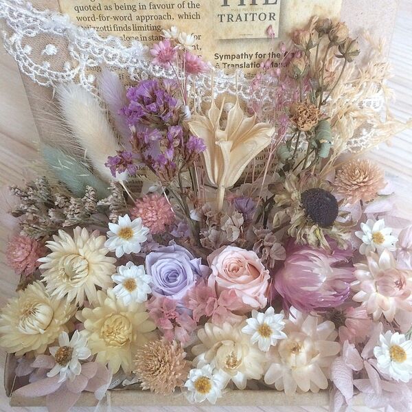 花材39 プリザーブド薔薇 ドライフラワー プリザーブドフラワー 花材セット