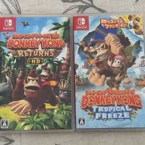 【2本セット】【Switch】 ドンキーコング リターンズ HD、トロピカルフリーズ