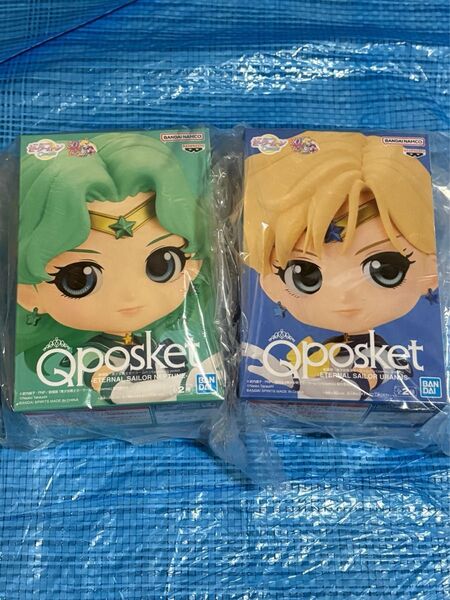 セーラームーン セーラーウラヌス セーラーネプチューン Qposket フィギュア Aカラー セット