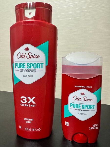 Old Spice Pure Sport ボディウォッシュ&デオドラントセット