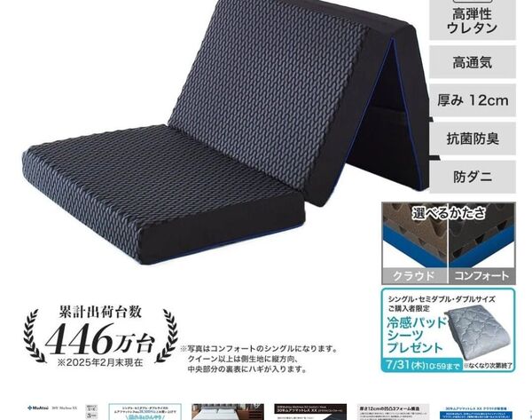 最高級品 昭和西川30年ムアツXX