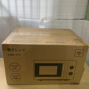 新品未使用箱不良 山善 電子レンジ ホワイト CRB-177(W)6