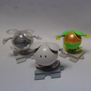 ガンダム ハロプラ 3個セット(組立済み)