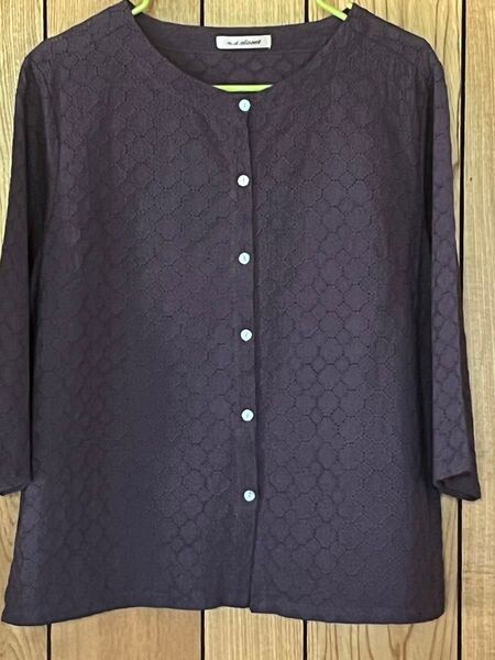 n.b.closet 五分袖 シャツ