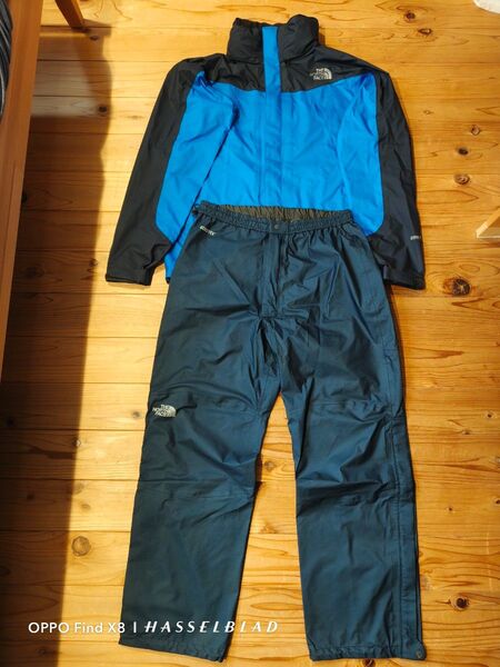 THE NORTH FACE ザノースフェイス レインウェア Mサイズ 上下セット GORE-TEX ゴアテックス