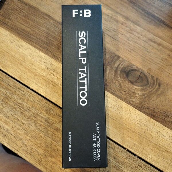 F:B SCALP TATTOO スカルプタトゥー 頭皮タトゥー ブラック