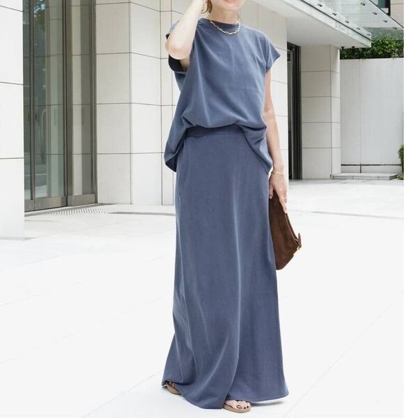 Deuxieme Classe【STAR&STRIPE/スターアンドストライプ】 TOP■SKIRT ■ネイビー