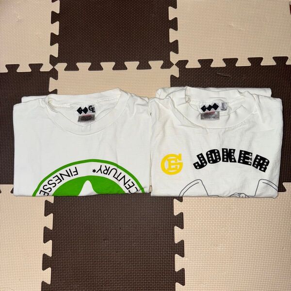 FINESSE GOODENOUGH 1999 (フィネス グッドイナフ) ホワイト Tシャツ(Lサイズ) 2枚セット