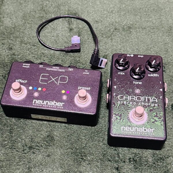 Neunaber Audio Effects Chroma Chorus & Exp pedal プリセット可能 エフェクター